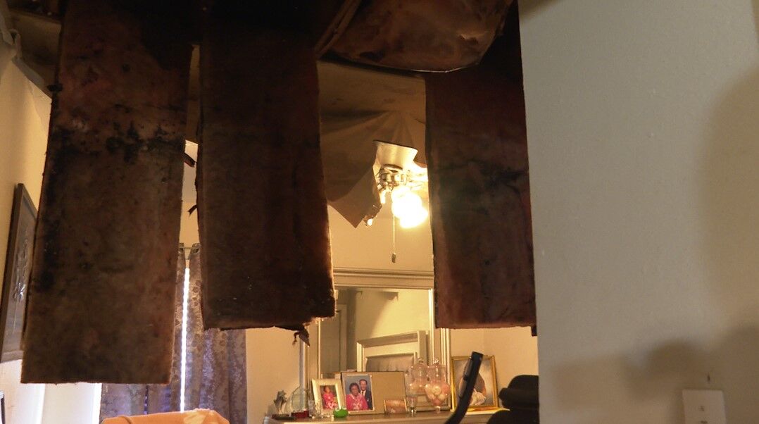 Lake Front Apartments damage